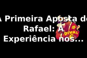 A Primeira Aposta de Rafael: A Experiência nos Slots do 65ok 🎰